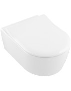 Pakabinamas unitazas Villeroy&Boch Avento, su dangčiu
