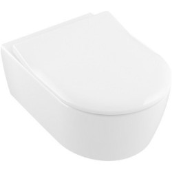 Pakabinamas unitazas Villeroy&Boch Avento, su dangčiu