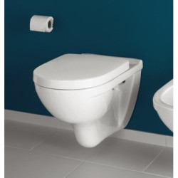 Pakabinamas unitazas Villeroy&Boch O.Novo, su CeramicPlus danga