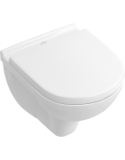 Pakabinamas unitazas Villeroy&Boch O.Novo Compact, su dangčiu