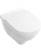 Pakabinamas unitazas Villeroy&Boch O.Novo Rimless, su dangčiu