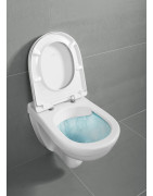 Pakabinamas unitazas Villeroy&Boch O.Novo Rimless, su dangčiu