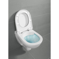 Pakabinamas unitazas Villeroy&Boch O.Novo Rimless, su dangčiu