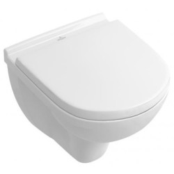 Pakabinamas unitazas Villeroy&Boch O.Novo Compact, su dangčiu