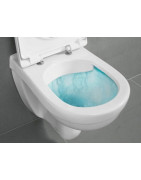 Pakabinamas unitazas Villeroy&Boch O.Novo Compact, su dangčiu