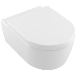 Pakabinamas unitazas Villeroy&Boch Avento, su dangčiu