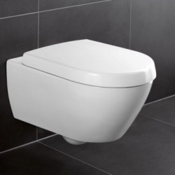 Pakabinamas unitazas Villeroy&Boch Avento, su dangčiu
