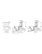 Pastatomas unitazas Villeroy&Boch Venticello, CeramicPlus danga