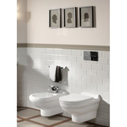 Pakabinamas unitazas Villeroy&Boch Hommage, baltos spalvos