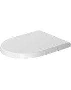 Unitazo sėdynė su dangčiu Duravit Starck 3, balta