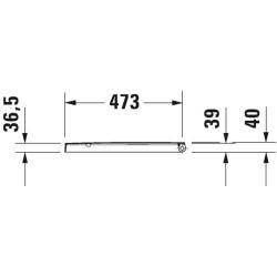 Unitazo sėdynė su dangčiu Duravit ME by Starck, balta