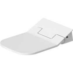 Unitazo sėdynė su dangčiu Duravit Sensowash Slim, balta