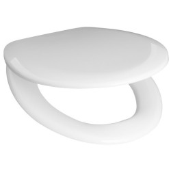 Unitazo sėdynė su dangčiu Jika Zeta, plieniniais vyriais