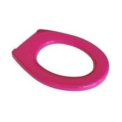 Unitazo sėdynė be dangčio Jika Baby, rožinė