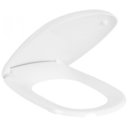 Unitazo sėdynė su dangčiu Kolo Ego, kieta, balta