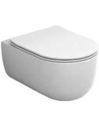 Unitazo sėdynė su dangčiu Olympia Clear, su Soft-Close funkcija