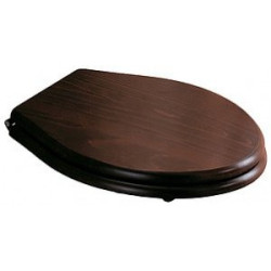 Unitazo sėdynė su dangčiu Olympia Impero Style, iš medienos