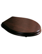 Unitazo sėdynė su dangčiu Olympia Impero Style, iš medienos