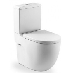 Unitazo sėdynė su dangčiu Roca Meridian Compact, baltos spalvos