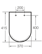 Unitazo sėdynė su dangčiu Roca Inspira Compact, Soft-Close