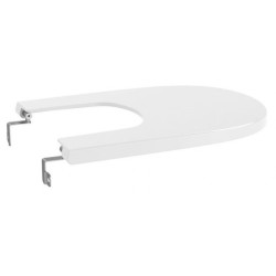 Bidė dangtis Roca Meridian, su metaliniais vyriais, baltas