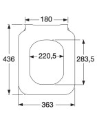Unitazo sėdynė su dangčiu Villeroy&Boch Venticello, Soft-Close