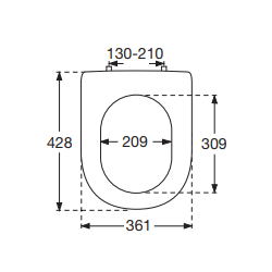 Unitazo sėdynė su dangčiu Villeroy&Boch Hommage, Soft-Close
