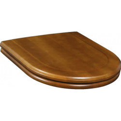 Unitazo sėdynė su dangčiu Villeroy&Boch Hommage, medinis