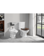 Unitazo sėdynė su dangčiu Villeroy&Boch Hommage, medinis