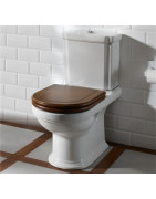 Unitazo sėdynė su dangčiu Villeroy&Boch Hommage, medinis