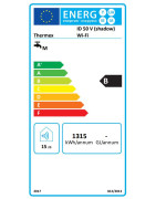 Elektrinis vandens šildytuvas Thermex ID 50 V SHADOW Wi-Fi, 42L