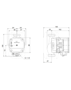 Cirkuliacinis siurblys Grundfos ALPHA1 L 25-40 130