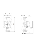 Cirkuliacinis siurblys Grundfos ALPHA3 32-80 180