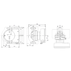 Cirkuliacinis siurblys Grundfos Magna1 25-80 180