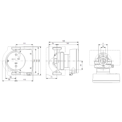 Cirkuliacinis siurblys Grundfos Magna1 32-80 180