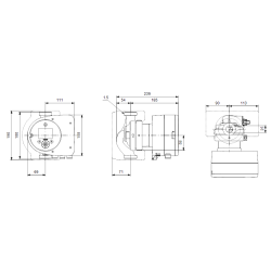 Cirkuliacinis siurblys Grundfos Magna3 25-80 180