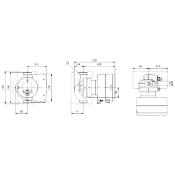 Cirkuliacinis siurblys Grundfos Magna3 25-100 180