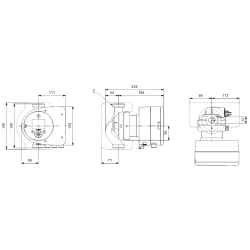 Cirkuliacinis siurblys Grundfos Magna3 32-80 180