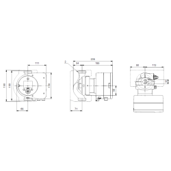 Cirkuliacinis siurblys Grundfos Magna3 32-100 180