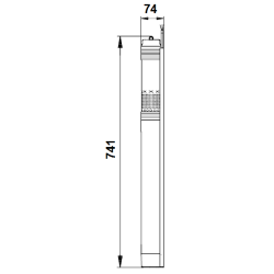 Giluminis vandens siurblys Grundfos SQE 3-40