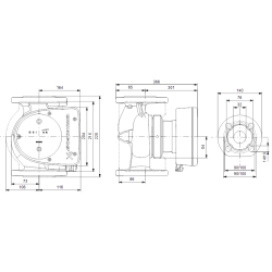 Cirkuliacinis siurblys Grundfos Magna1 32-120 F 220