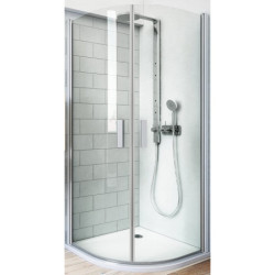 Pusapvalė dušo kabina Roth Tower Line TR1/900, brillant