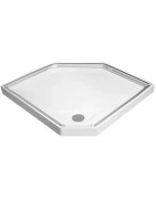 Dušo padėklas Ido Showerama 10-5, baltas, 100x100 cm