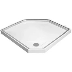 Dušo padėklas Ido Showerama 10-5, baltas, 100x100 cm