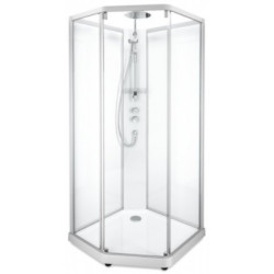 Dušo padėklas Ido Showerama 10-5, baltas, 100x100 cm