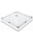 Dušo padėklas Ido Showerama 10-5, kvadratinis, 90x90 cm
