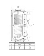 Vandens šildytuvas Dražice OKC 250 NTRR/SOL