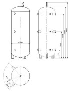 Akumuliacinė talpa Dražice NAD 300 v3