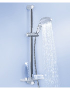Dušo komplektas Grohe New Tempesta 100, 3 srovių