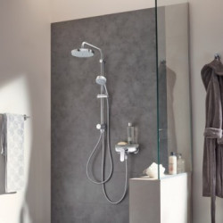 Dušo sistema Grohe Tempesta Cosmopolitan 200, su diverteriu